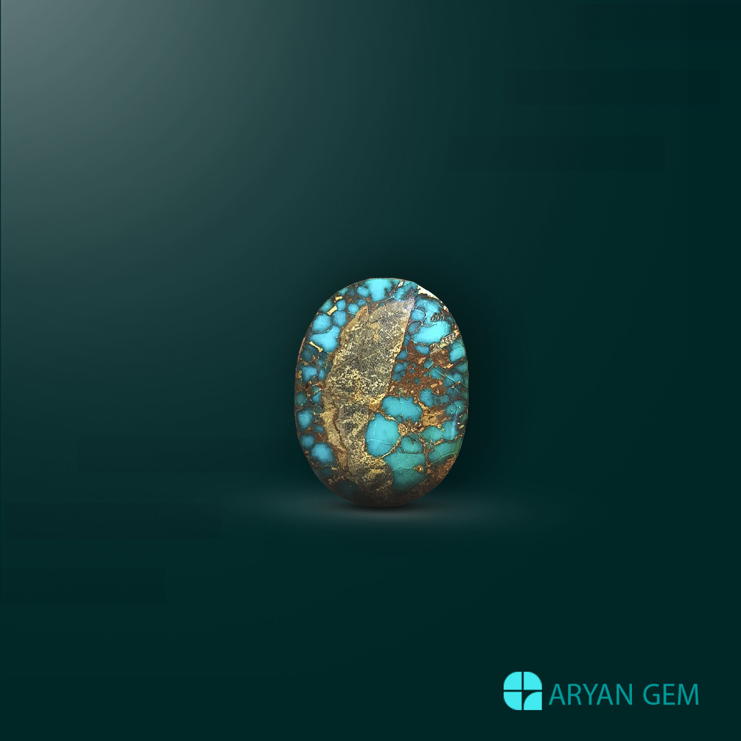 10 Turquoise Neyshabur-code010 - Image 1