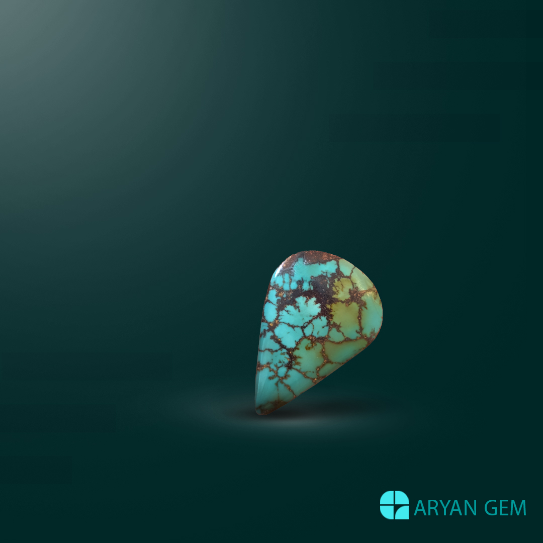 code Egh008 Turquoise Neyshabur-code Egh007 - Image 1